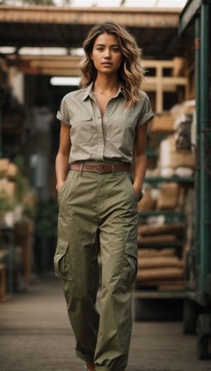 Discover trendy ways to style cargo pants for any occasion! From cozy winter casual to summer poolside chic, explore versatile outfits perfect for brunch, exploring, and casual outings. Find inspiration with these detailed outfit descriptions and styling tips. Cargo Pants Outfit ideas, With A Streetwear Vibe, Cargo Pants Style, A Classic Design, Cargo Pants Fashion, Brown Color, Daily Wear, Modern Style cut, Solid Color, Girl, Tactical Pockets, Black, Khaki Color Discover trendy ways to style cargo pants for any occasion! From cozy winter casual to summer poolside chic, explore versatile outfits perfect for brunch, exploring, and casual outings. Find inspiration with these detailed outfit descriptions and styling tips. Cargo Pants Outfit ideas, With A Streetwear Vibe, Cargo Pants Style, A Classic Design, Cargo Pants Fashion, Brown Color, Daily Wear, Modern Style cut, Solid Color, Girl, Tactical Pockets, Black, Khaki Color