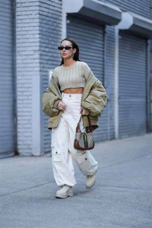 Discover trendy ways to style cargo pants for any occasion! From cozy winter casual to summer poolside chic, explore versatile outfits perfect for brunch, exploring, and casual outings. Find inspiration with these detailed outfit descriptions and styling tips. Cargo Pants Outfit ideas, With A Streetwear Vibe, Cargo Pants Style, A Classic Design, Cargo Pants Fashion, Brown Color, Daily Wear, Modern Style cut, Solid Color, Girl, Tactical Pockets, Black, Khaki Color Discover trendy ways to style cargo pants for any occasion! From cozy winter casual to summer poolside chic, explore versatile outfits perfect for brunch, exploring, and casual outings. Find inspiration with these detailed outfit descriptions and styling tips. Cargo Pants Outfit ideas, With A Streetwear Vibe, Cargo Pants Style, A Classic Design, Cargo Pants Fashion, Brown Color, Daily Wear, Modern Style cut, Solid Color, Girl, Tactical Pockets, Black, Khaki Color